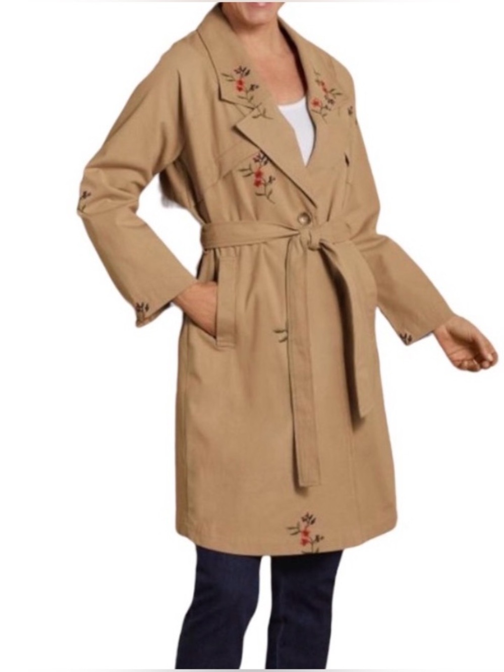 Soft Surroundings Tallie Trench Coat
